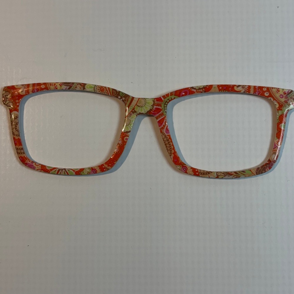 Pair Eyewear The Kirby Magnetic Top Frame Multicolor Paisley Floral Glasses